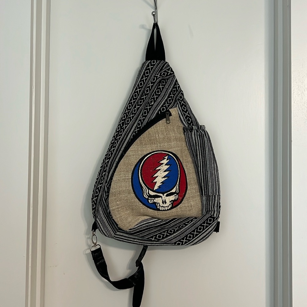 Grateful Dead sling backpack